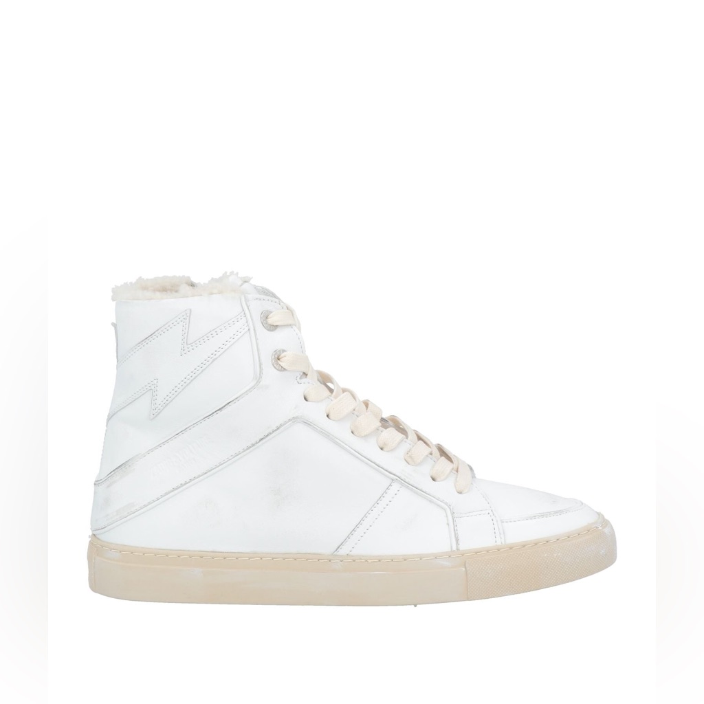 Zadig&Voltaire Artist Distressed Sneakers